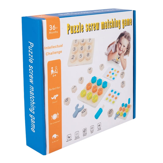 Puzzle Screw-Tightening Matching Game