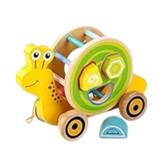 Walk-A-Long Snail Shape Sorter Toy