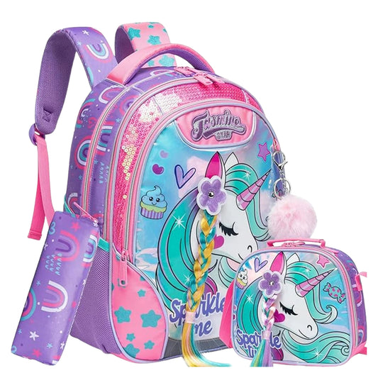 Unicorn Backpack Set