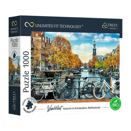 Trefl 1000-Piece Puzzle – Autumn in Amsterdam