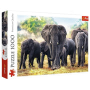 Trefl African Elephants – 1000-Piece Puzzle