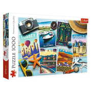 Trefl Holiday Postcards – 1000-Piece Puzzle