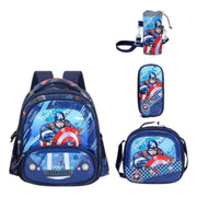 Captain America Backpack Set of 4
