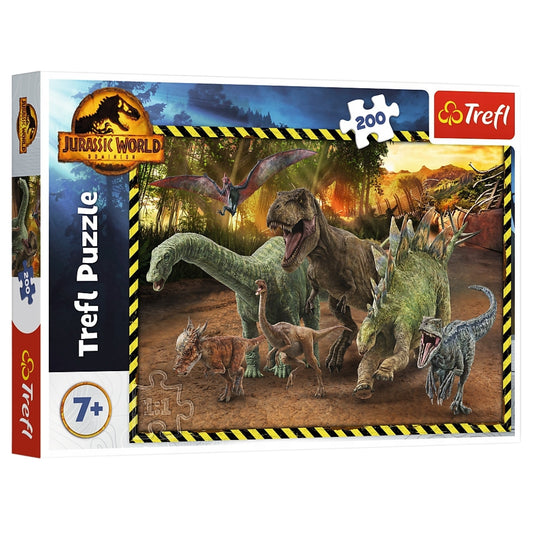 Trefl Dinosaurs 200-Piece Puzzle