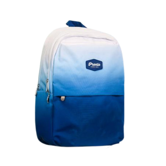 School Bag 18 Inches Set Navy White and Blue