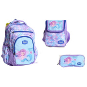 School Bag 17 Inches Mermaid Set