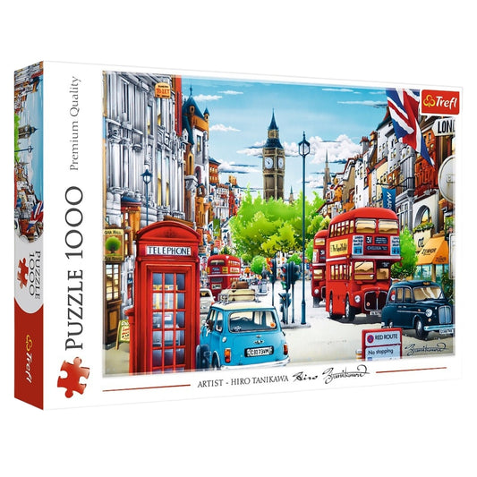 London Street Puzzle 1000 Pieces