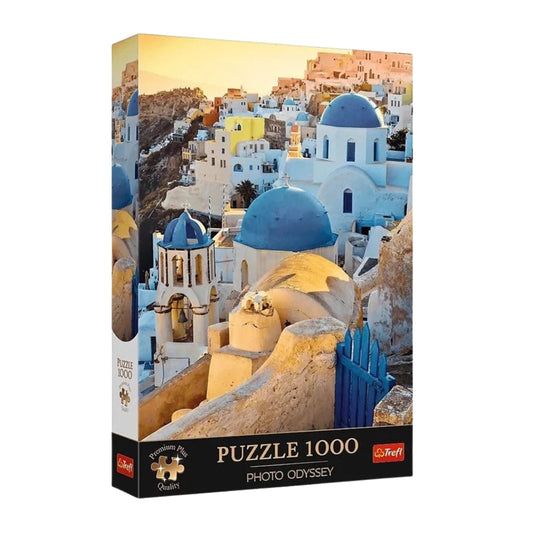 Trefl Town of Oia Puzzle 1000 Pieces