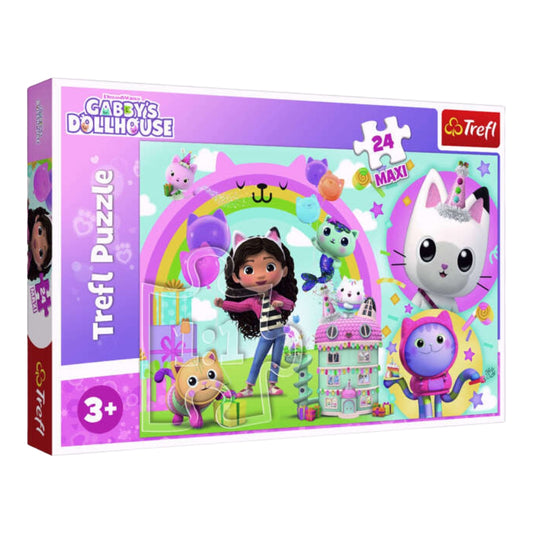Trefl Gabby’s Dollhouse Puzzle 24 Maxi Pieces