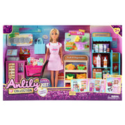 Anlily Supermarket Playset with Doll and Accessories