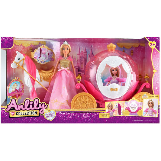 Anlily Princess Carriage Playset
