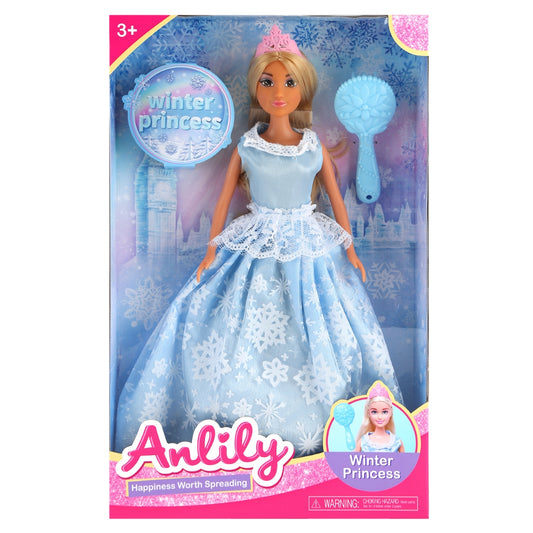Anlily Winter Ice Queen Fashion Doll