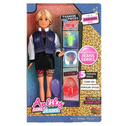 Anily Girl in Jeans Fashion Doll Set
