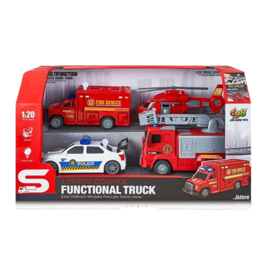 Small City Rescue Vehicle Set