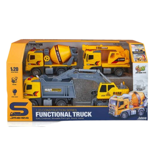 Small City Construction Vehicle Set