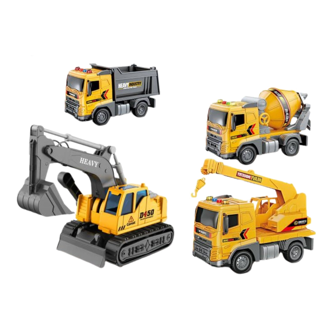 Small City Construction Vehicle Set