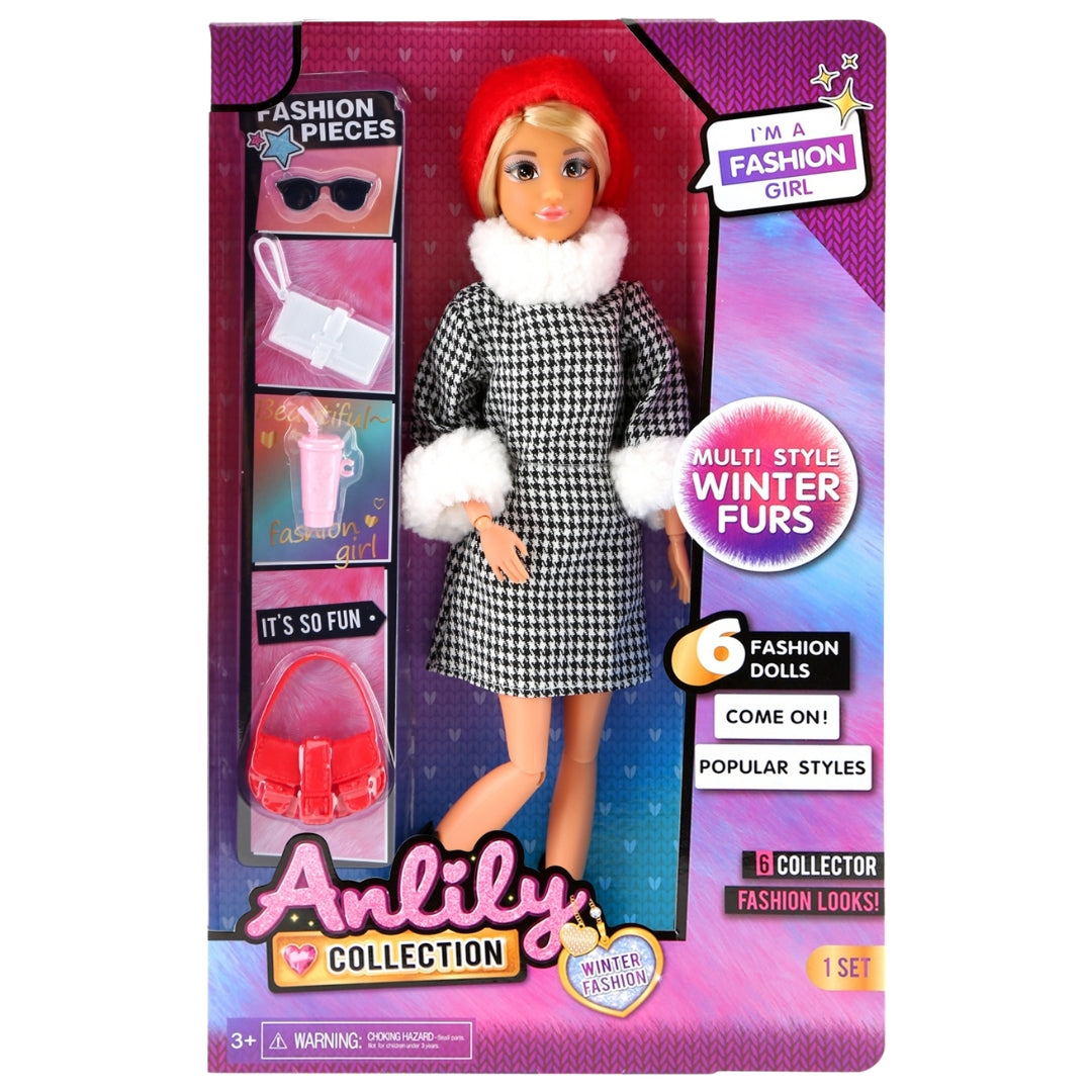 Anlily Winter Fashion Doll Set