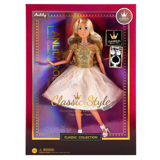 Anlily Classic Style Fashion Doll