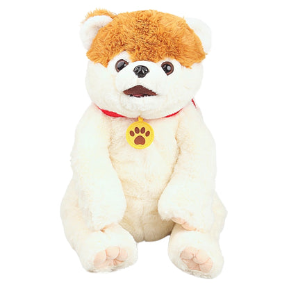 Fluffy Puppy Backpack with Music & Interactive Features Brown
