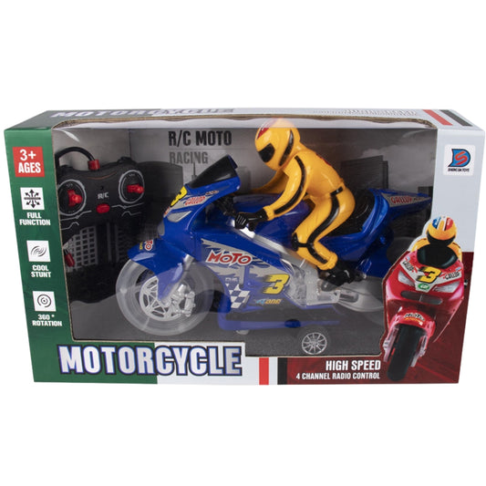 Remote Control Motorcycle Toy Set