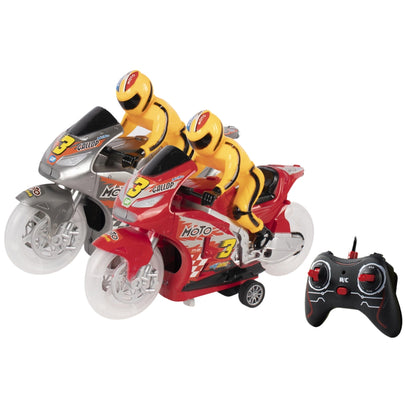 Remote Control Motorcycle Toy Set