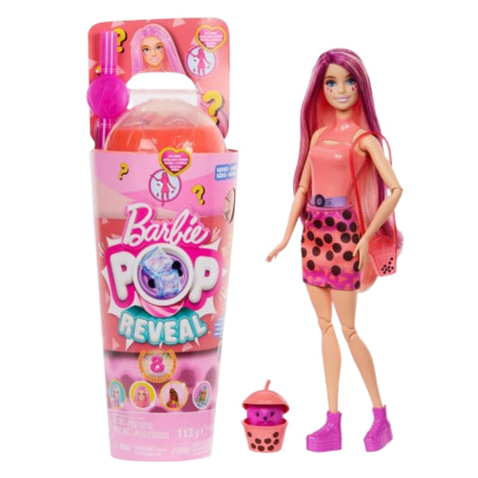 Barbie Pop Reveal Mango Mochi Bubble Tea Doll