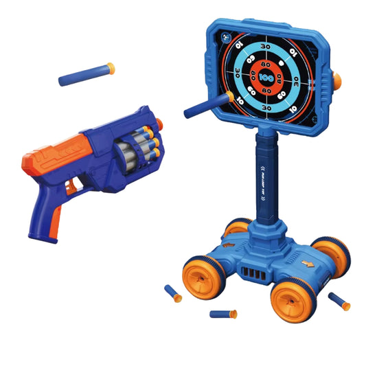 Mobile Target Vehicle Sucker Scoring Game