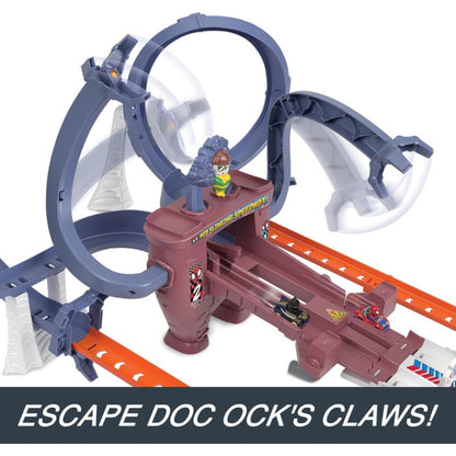 Hot Wheels Spider-Man vs. Black Panther Track Set