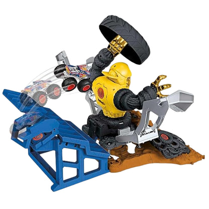 Hot Wheels Mega-Wrex vs. Crushzilla Takedown Set