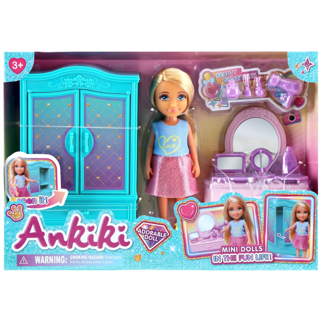 Ankiki Mini Doll Playset