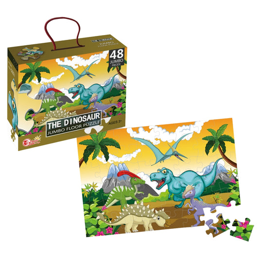 Dinosaur Jumbo Floor Puzzle 48 Pieces