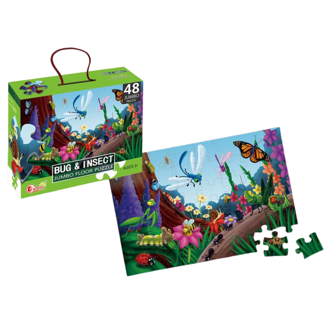 Bugs & Insects Educational Jigsaw Puzzle
