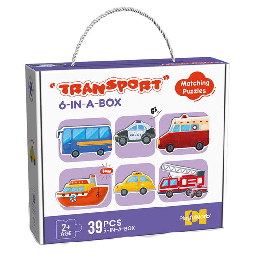 Transport Vehicles Puzzle Set