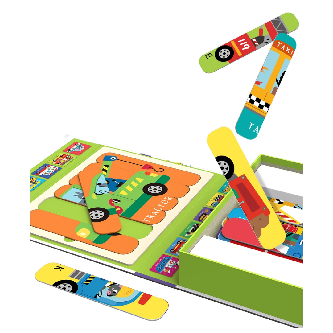 Vehicle Stick Puzzle Set