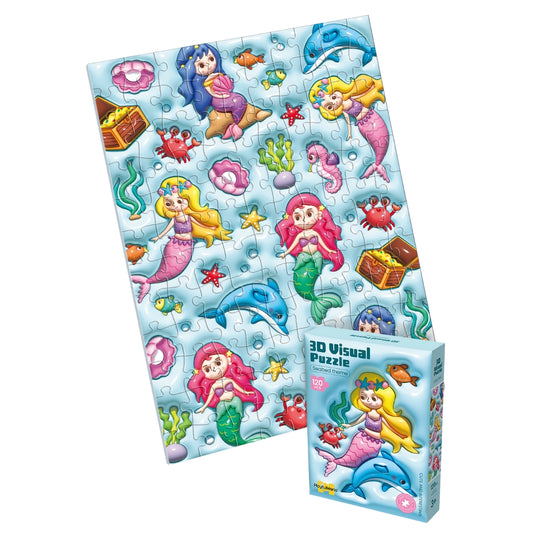 Mermaid Underwater Puzzle