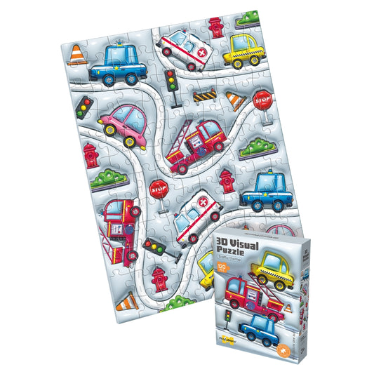 Vehicle Puzzle 120 Pieces