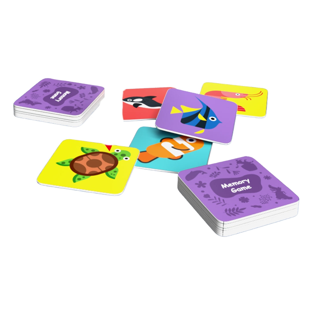 Sea Creatures Memory Game