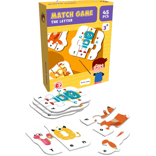 The Letter Puzzle 45 Pieces