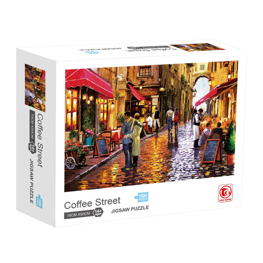 Coffee Street Jigsaw Puzzle 1000 Pieces