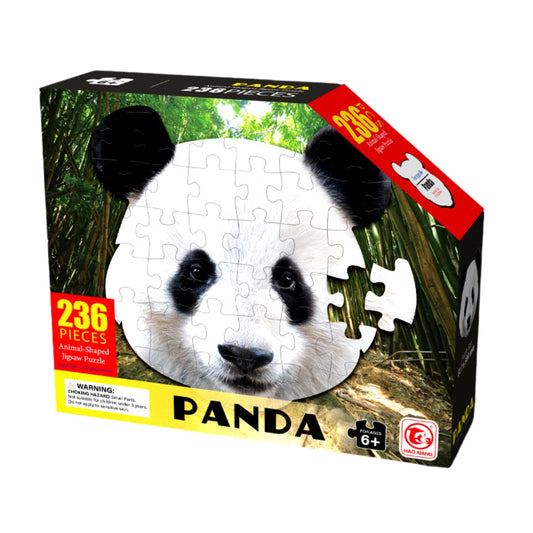 Panda Animal Shaped Jigsaw Puzzle