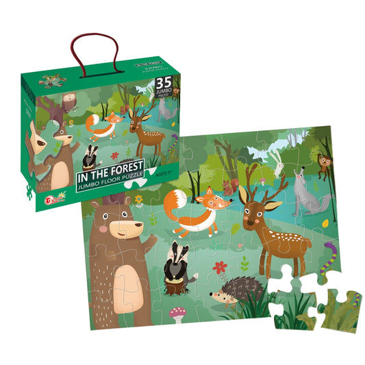 Forest Animals Jumbo Puzzle 35 Pieces