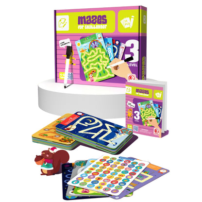 Maze Activity Cards Set 25 Pieces