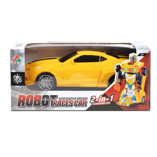 2-in-1 Transforming Robot Car Toy