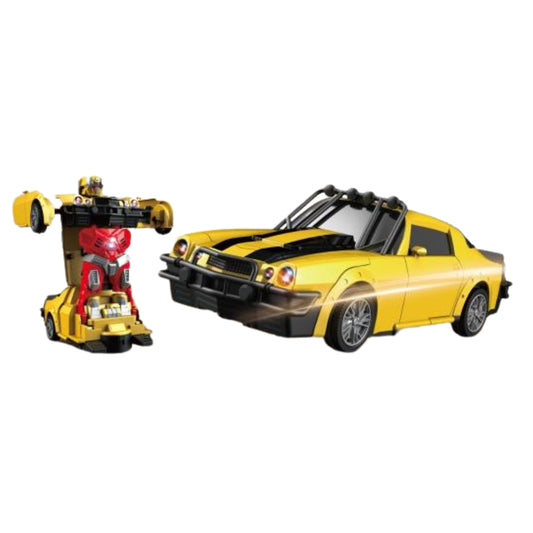 Classic Bumblebee Transforming Robot Car Toy