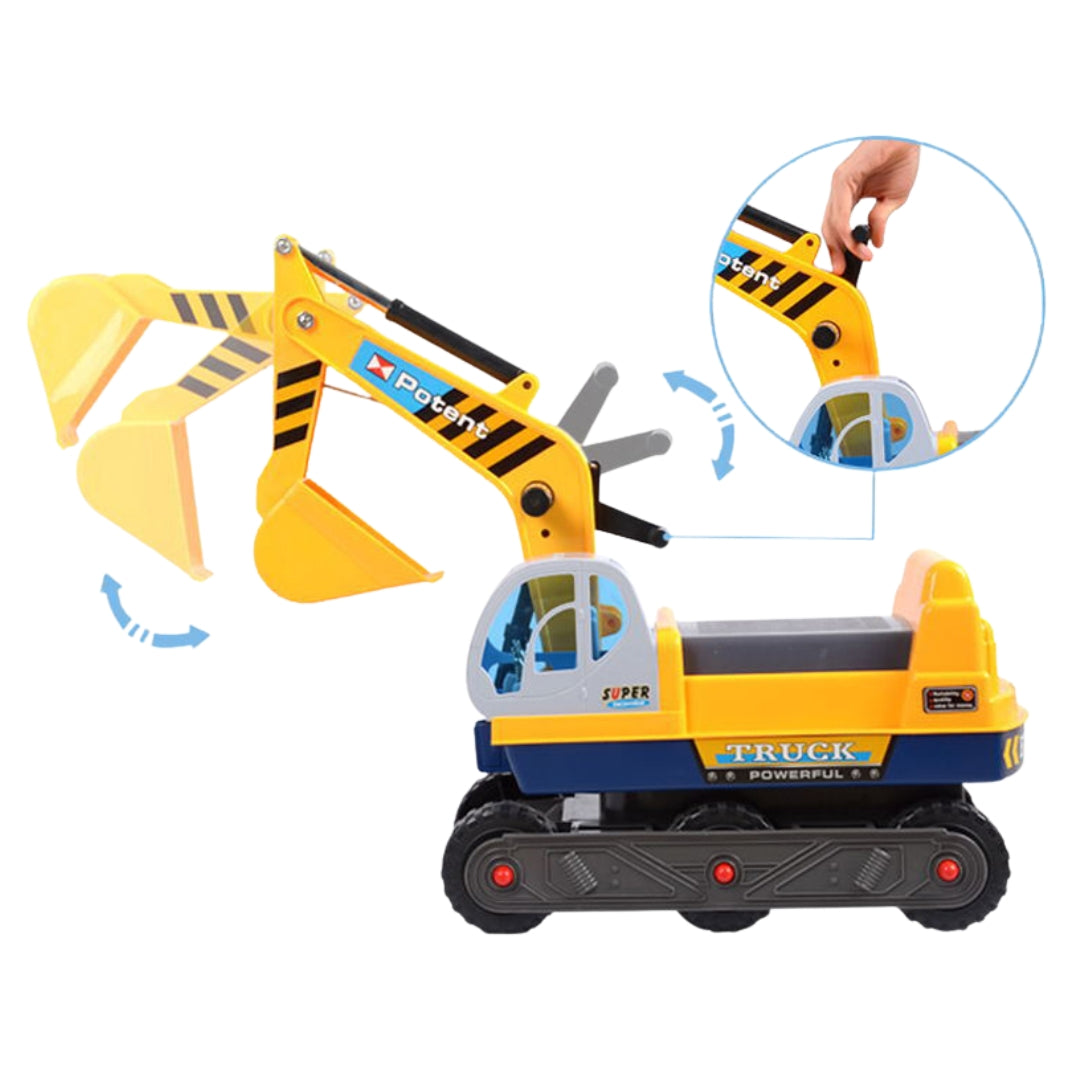 2-in-1 Excavator Toy