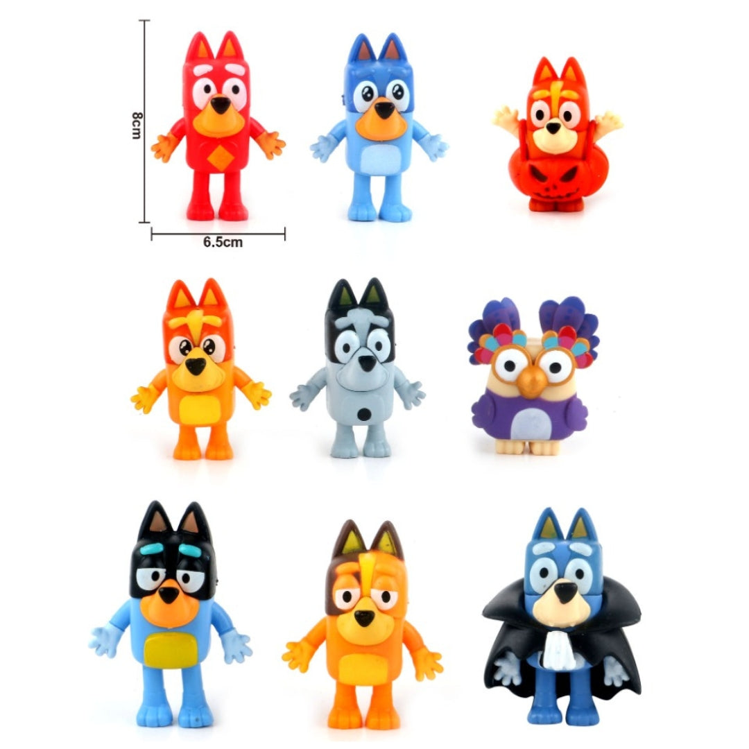Bluey Character Figure Set