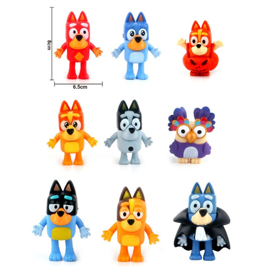 Bluey Character Figure Set