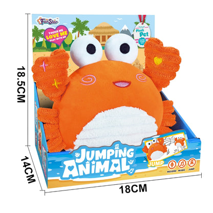 Interactive Plush Crab (Assorted)
