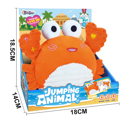 Interactive Plush Crab (Assorted)