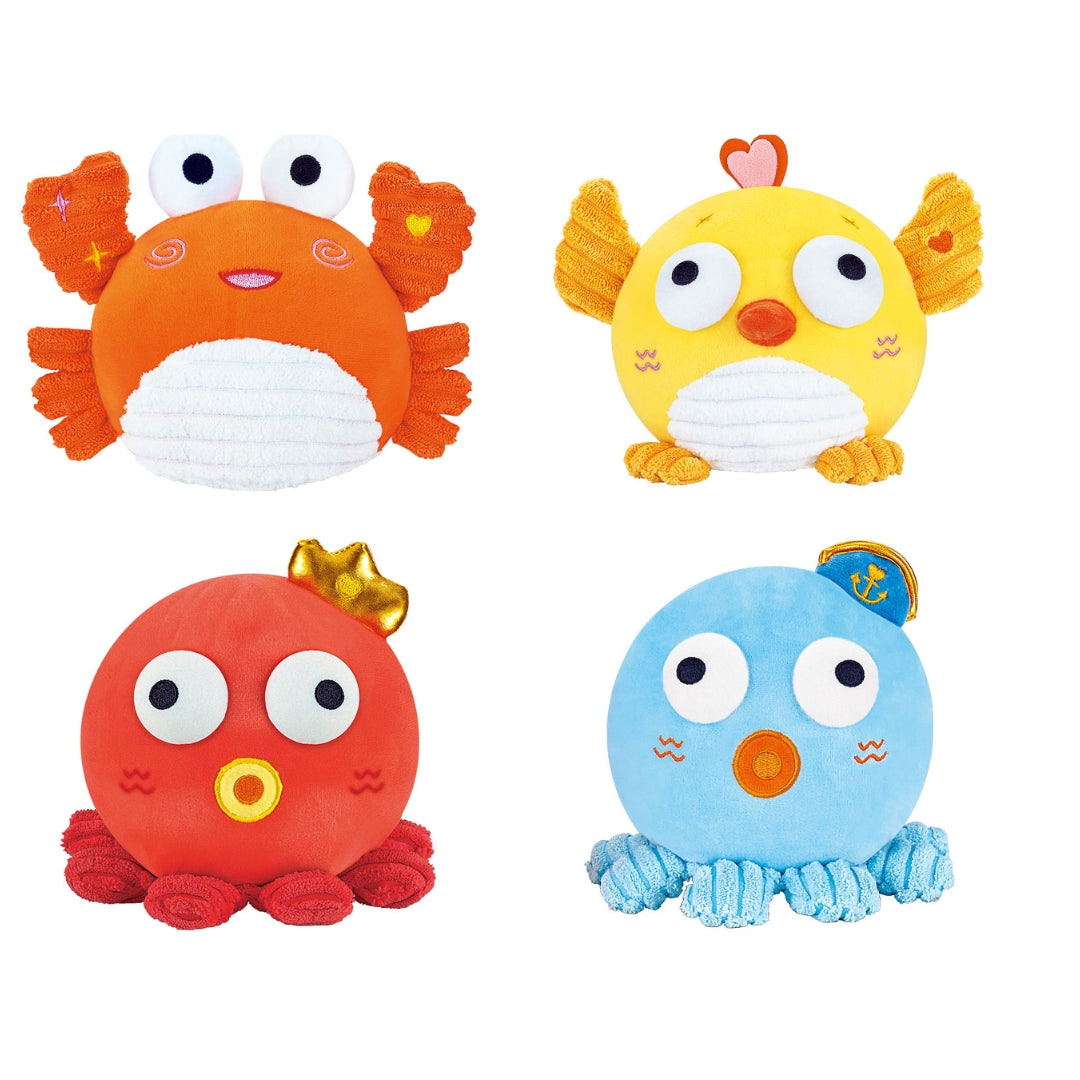 Interactive Plush Crab (Assorted)